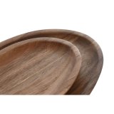 plade Home ESPRIT Natur Akacie 26 x 18 x 1,6 cm #4