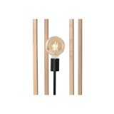 Gulvlampe Home ESPRIT Brun Sort Natur Tr Jern Fyrretr 220 V 19 x 19 x 123 cm #2