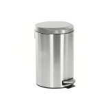 Papirkurv med pedal Home ESPRIT Slvfarvet Rustfrit stl polypropylen 12 L #25