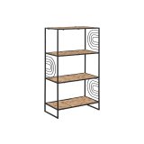 Hylder Home ESPRIT Sort Metal Fiber 50 x 25 x 88 cm #1