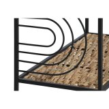 Hylder Home ESPRIT Sort Metal Fiber 50 x 25 x 88 cm #3