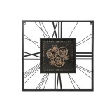 Vgur Home ESPRIT Sort Gylden Metal Krystal 80 x 8 x 80 cm #1