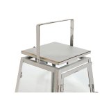 Lanterne st Home ESPRIT Hvid Gylden Metal Krystal Moderne 26 x 26 x 38,5 cm (2 Dele) #2