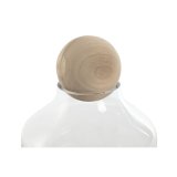 Vase Home ESPRIT Gennemsigtig Natur Tr Krystal 18 x 18 x 24 cm #2