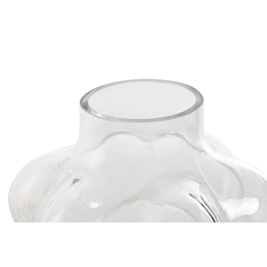 Vase Home ESPRIT Gennemsigtig Krystal 19 x 19 x 24 cm #2
