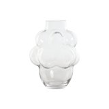Vase Home ESPRIT Gennemsigtig Krystal 19 x 19 x 24 cm #1