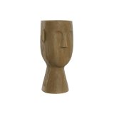 Vase Home ESPRIT Brun Harpiks Ansigt 15 x 15 x 31 cm #1
