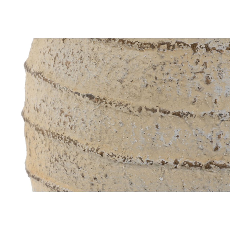 Vase Home ESPRIT Hvid Magnesium 32 x 32 x 41 cm #3