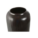 Vase Home ESPRIT M�rkebrun Keramik 20 x 20 x 50 cm #2