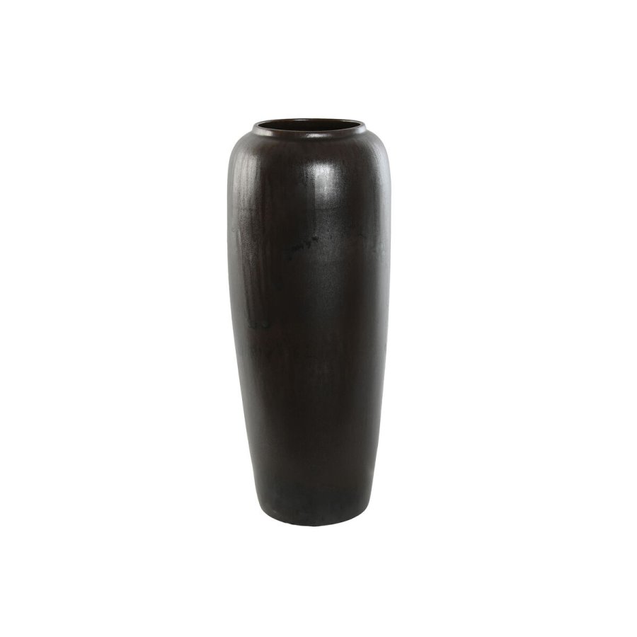 Vase Home ESPRIT M�rkebrun Keramik 20 x 20 x 50 cm #1