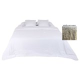 Sengetppe (vattppe) Home ESPRIT Hvid 180 x 260 cm #1