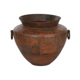 Vase Home ESPRIT M�rkebrun Jern 80 x 80 x 67 cm #5