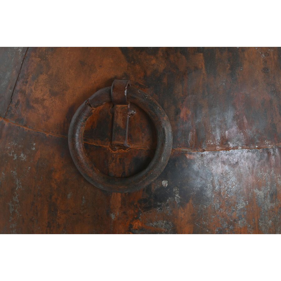 Vase Home ESPRIT M�rkebrun Jern 80 x 80 x 86 cm #2