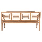 B�nk Home ESPRIT Natur Teak Kobberstik 200 x 65 x 101 cm #3