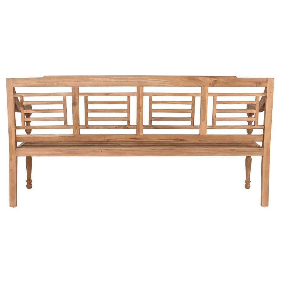 B�nk Home ESPRIT Natur Teak Kobberstik 200 x 65 x 101 cm #3