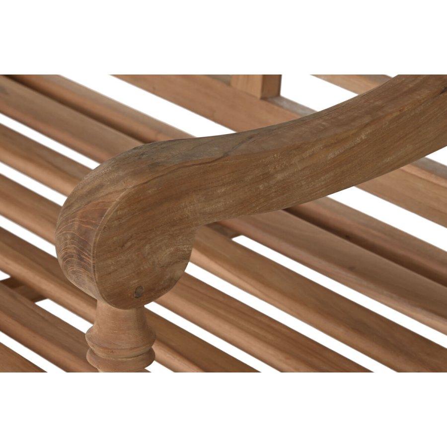 B�nk Home ESPRIT Natur Teak Kobberstik 200 x 65 x 101 cm #5