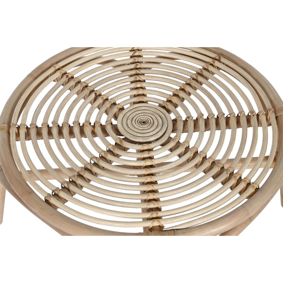 Lille serveringsbord Home ESPRIT Natur 65 x 65 x 36 cm #3