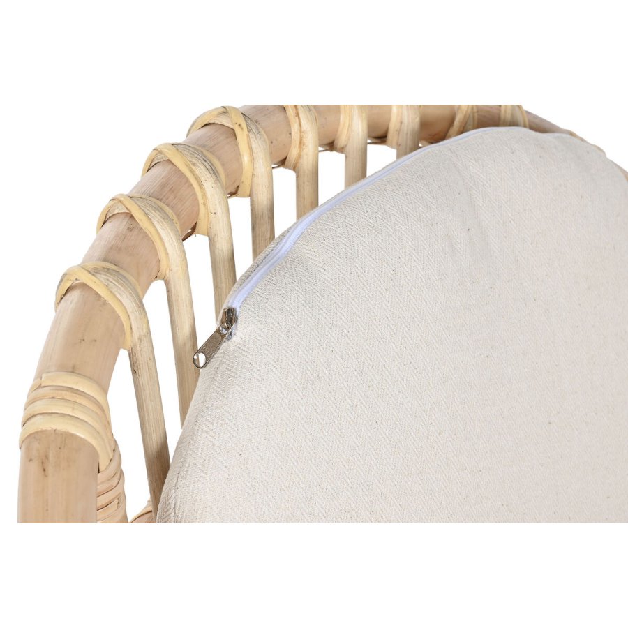 Spisebords�t med 2 stole Home ESPRIT Hvid Natur 50 x 50 x 50 cm #3