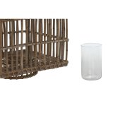Lyseholder Home ESPRIT Natur Krystal 35 x 35 x 35 cm #3