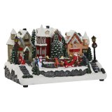 Julepynt Home ESPRIT Multifarvet Musical 32 X 18,5 X 19 cm #1