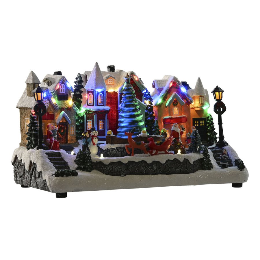 Julepynt Home ESPRIT Multifarvet Musical 32 X 18,5 X 19 cm #13