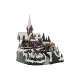 Julepynt Home ESPRIT Multifarvet Musical 33 X 31 X 38 cm #1