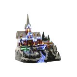 Julepynt Home ESPRIT Multifarvet Musical 33 X 31 X 38 cm #17