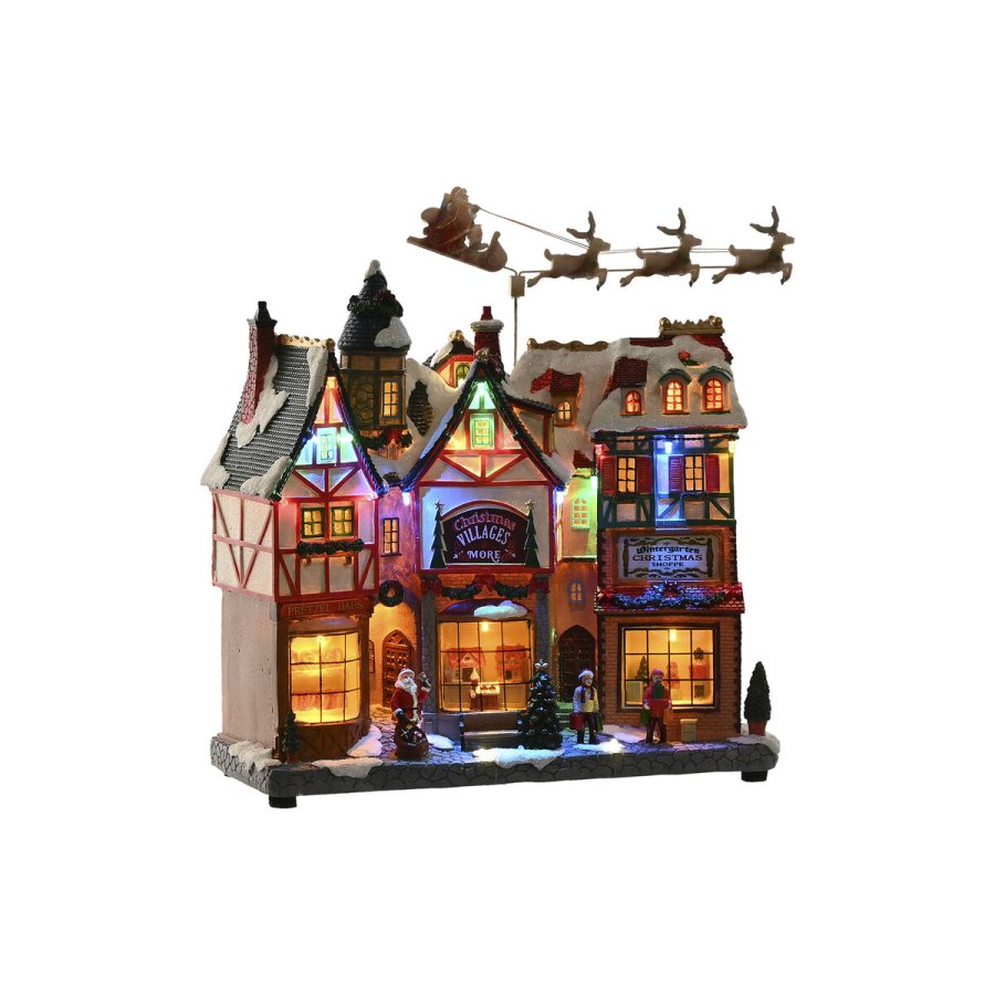 Julepynt Home ESPRIT Multifarvet Musical 34 X 15 X 32 cm #17