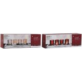 Julelys Holder Home ESPRIT Hvid Rd 40 X 9 X 13,5 cm (5 Dele) (2 enheder) #17