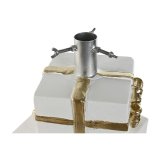 Sokkel Home ESPRIT Magnesium 28 x 26 x 48 cm Juletr� #2