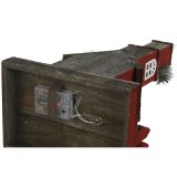 Julepynt Home ESPRIT Hvid Rd 27 x 18 x 56 cm (2 enheder) #9