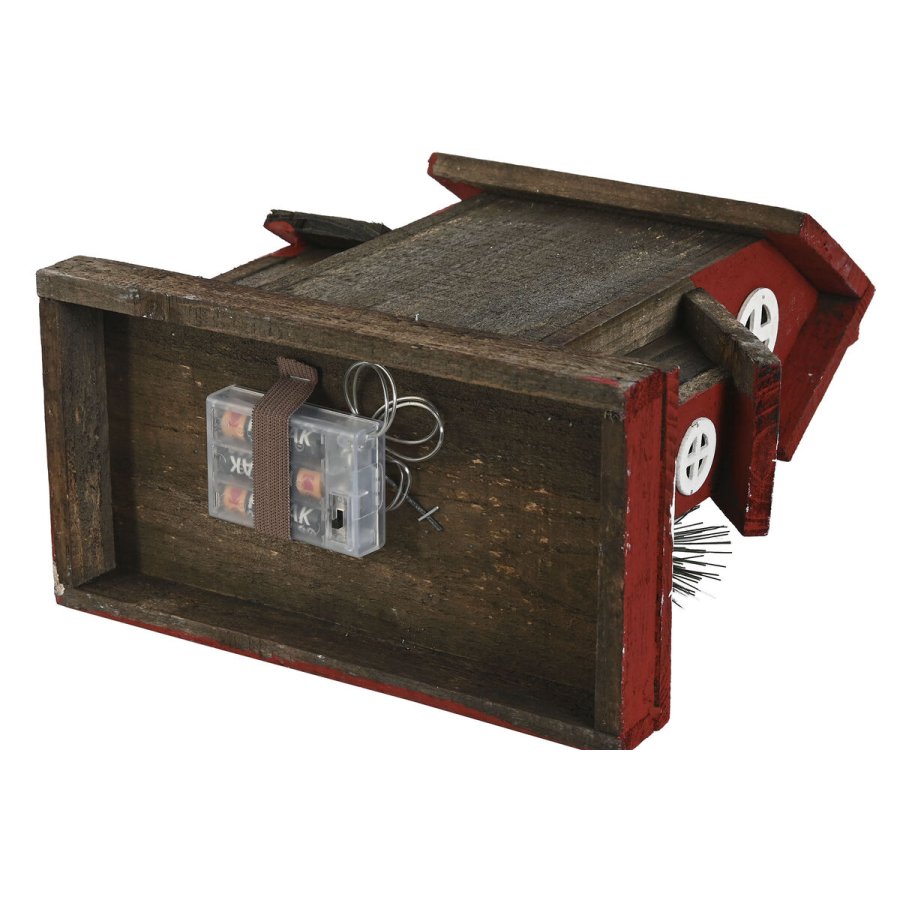 Julepynt Home ESPRIT Hvid Rd 26 x 14 x 32 cm (2 enheder) #9