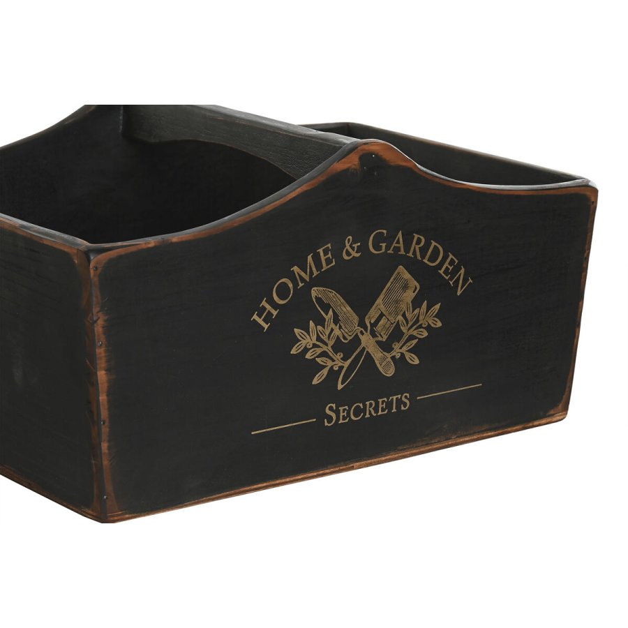 Bakkest Home ESPRIT Sort Gran 35 x 22 x 18 cm #4