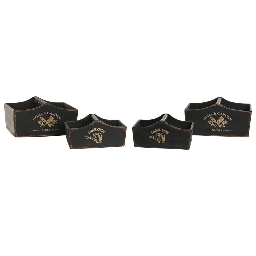 Bakkest Home ESPRIT Sort Gran 35 x 22 x 18 cm #10