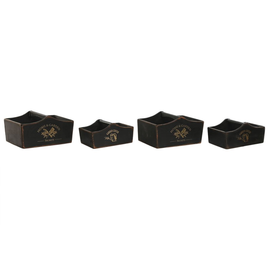 Bakkest Home ESPRIT Sort Gran 35 x 22 x 18 cm #1