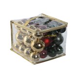 Julekugler Home ESPRIT Rd Grn Polyetylen 25 x 25 x 25 cm (41 Dele) #13