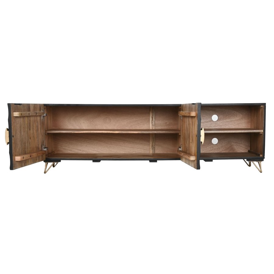 mbler Home ESPRIT Sort Metal Mangotr 160 x 40 x 50 cm #3