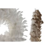 Adventskrans Home ESPRIT Hvid Gylden Fjer 30 x 7 x 30 cm (2 enheder) #5