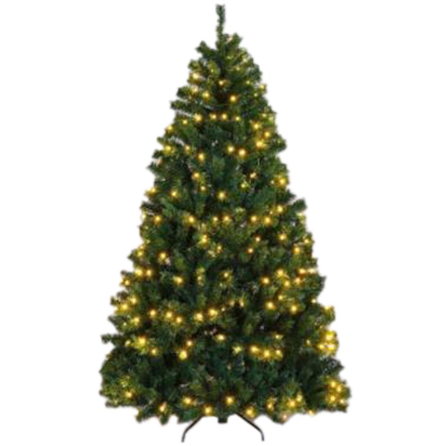 Juletr� Home ESPRIT Gr�n PVC Metal 113 x 113 x 180 cm #1