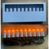 Juleguirlande Home ESPRIT Hvid PVC Julerensdyr #1