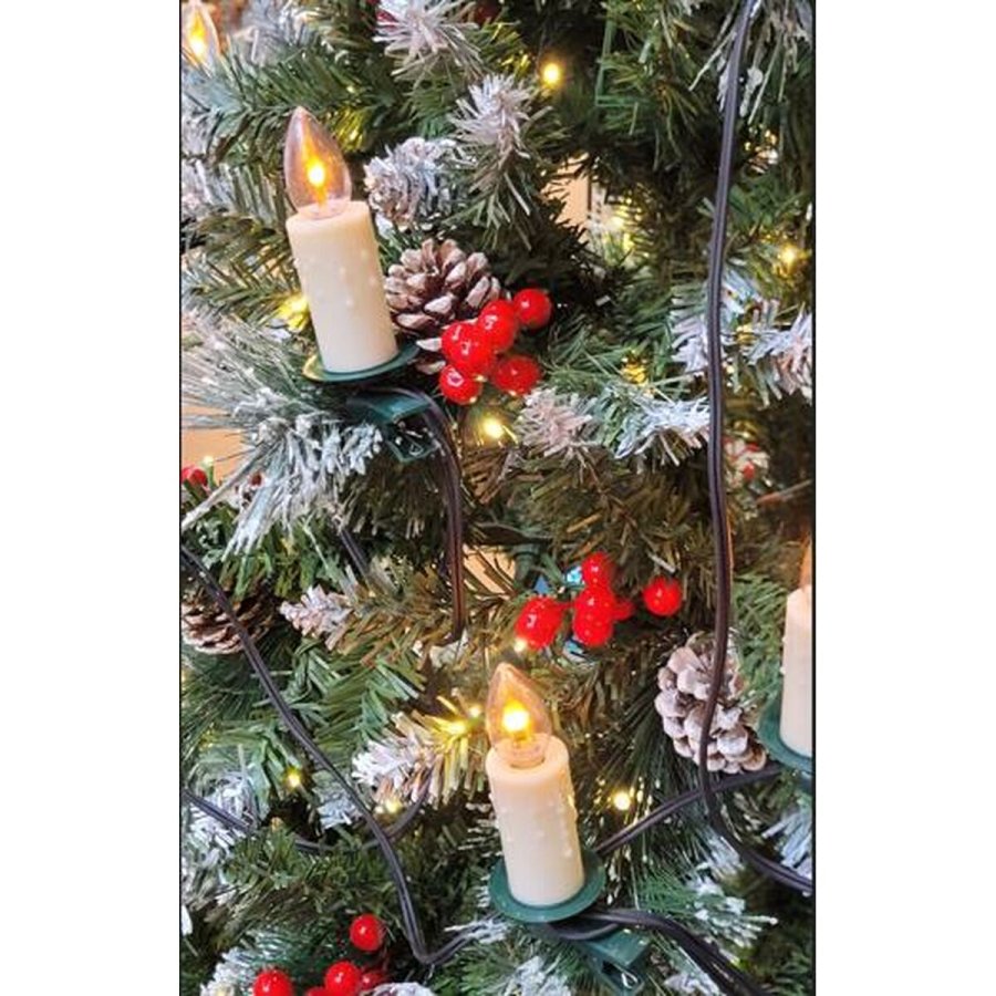 Juleguirlande Home ESPRIT Hvid PVC Julerensdyr #5