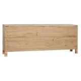 mbler Home ESPRIT Sort Natur Gran Tr MDF 130 x 24 x 51 cm #2
