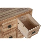 mbler Home ESPRIT Sort Natur Gran Tr MDF 130 x 24 x 51 cm #4