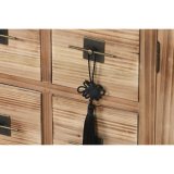 mbler Home ESPRIT Sort Natur Gran Tr MDF 130 x 24 x 51 cm #6