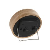 Namizna ura Home ESPRIT Hvid Sort Bambus 10 x 4,3 x 10 cm (2 enheder) #9