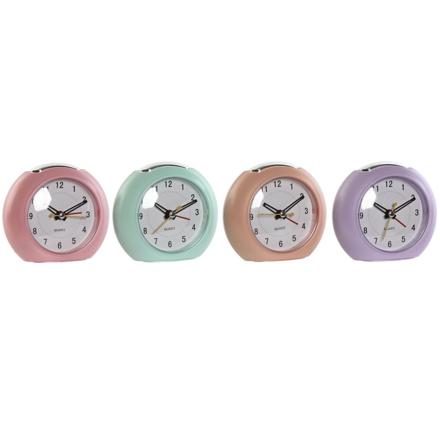 Namizna ura Home ESPRIT Pink Koral Syren 10 x 4,7 x 9 cm #1