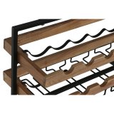 Flaskereol Home ESPRIT Sort Natur 65 x 25 x 35 cm #7