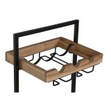 Flaskereol Home ESPRIT Sort Natur 35 x 25 x 75 cm #7