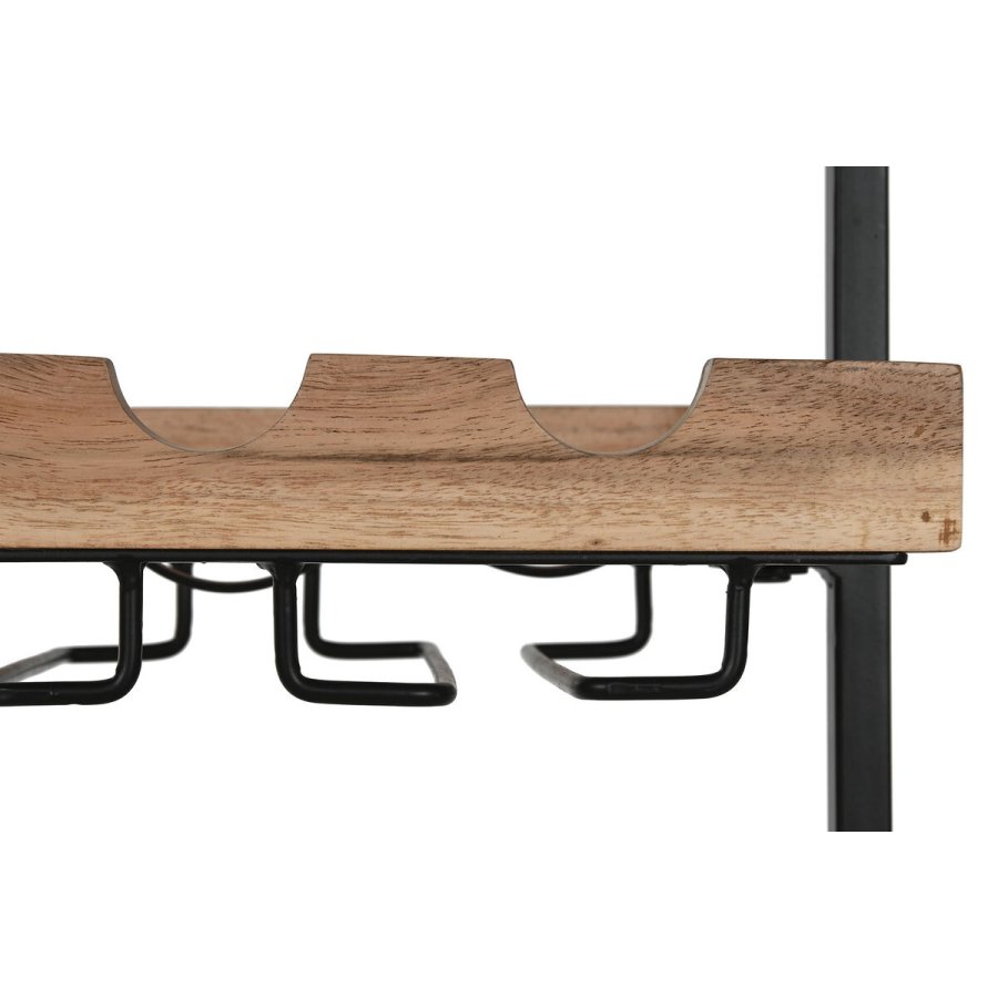 Flaskereol Home ESPRIT Sort Natur 35 x 25 x 75 cm #10