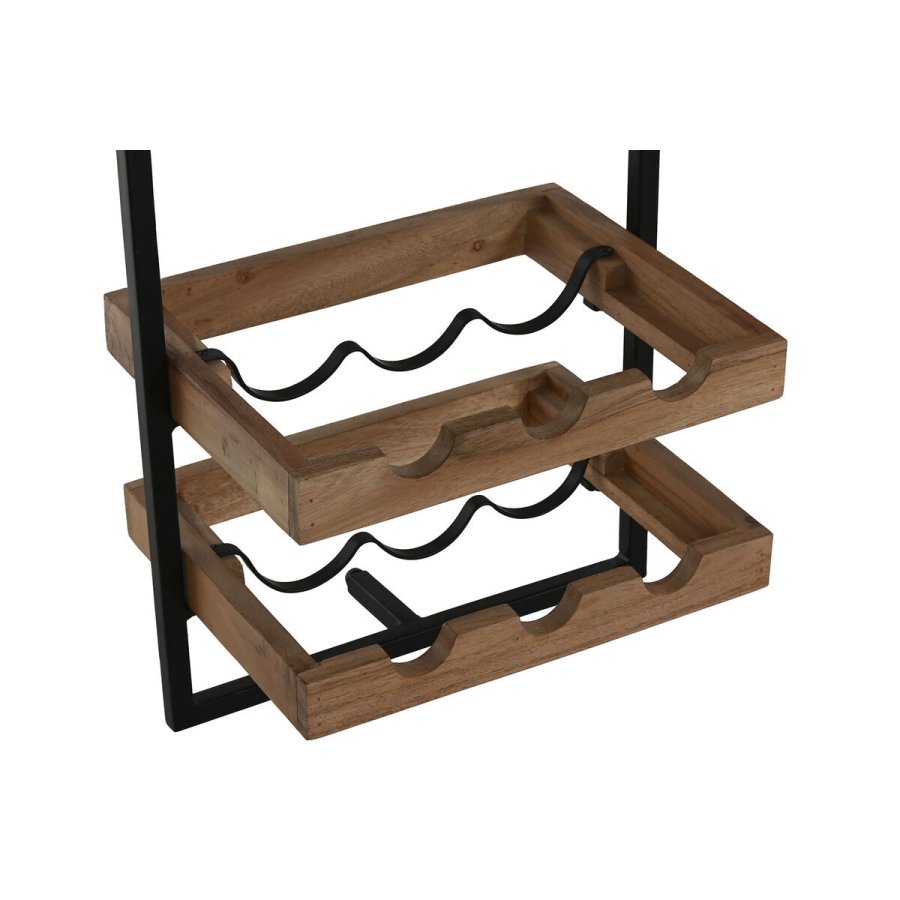 Flaskereol Home ESPRIT Sort Natur 35 x 25 x 75 cm #13